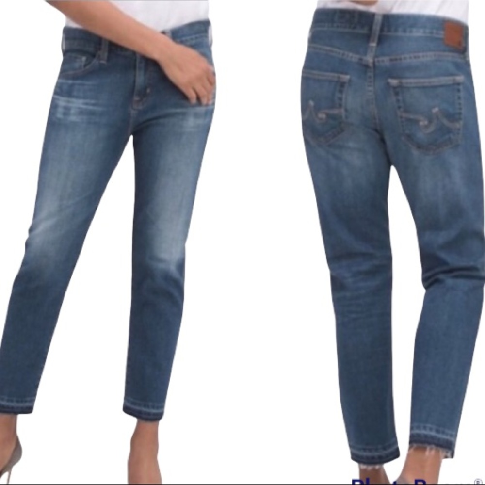 Adriano Goldschmeid The Ex-Boyfriend Slim Raw Cuff Jeans